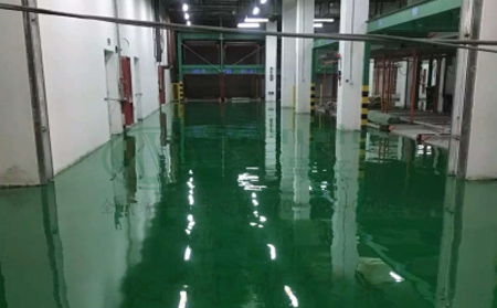 11月庆城庆城环氧地坪施工高峰来袭，梦得来化工多项目同步推进保交付